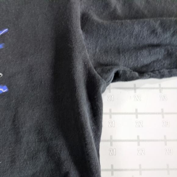 Vintage Albert Einstein Shirt Mens L Black 90s Gods Creation Graphic Tee Retro - Picture 7 of 8